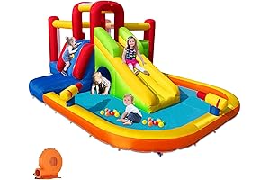 Best Inflatable Water Slide and Splash Pool for Kids
