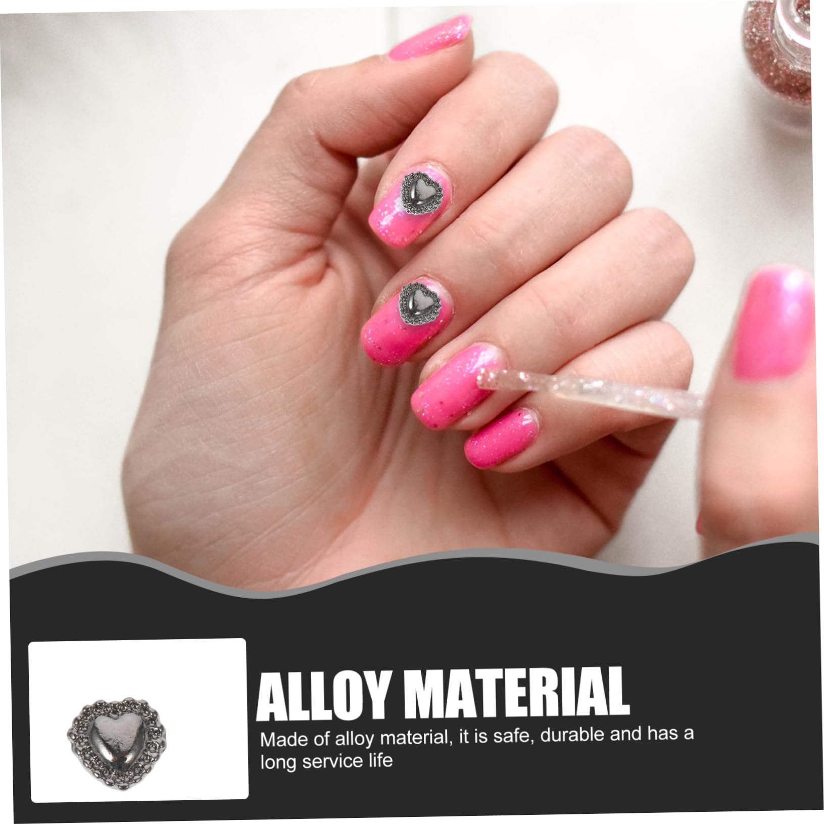 4 Set Accessori Per Unghie Kit Per Unghie UV Nail Art Manicure Unghie Per Nail Design Decorazioni Per Unghie Faux Nail Charms Croce Fai Da Te Decorazioni Per Unghie 30 pezzi * 4