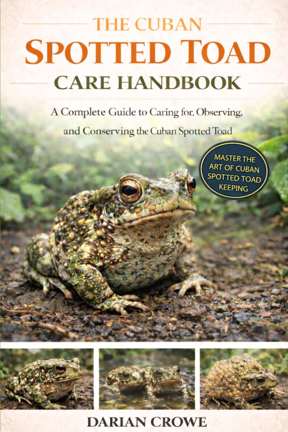 THE CUBAN SPOTTED TOAD CARE HANDBOOK: A Complete Guide to Caring for, Observing, and Conserving the Cuban Spotted Toad
