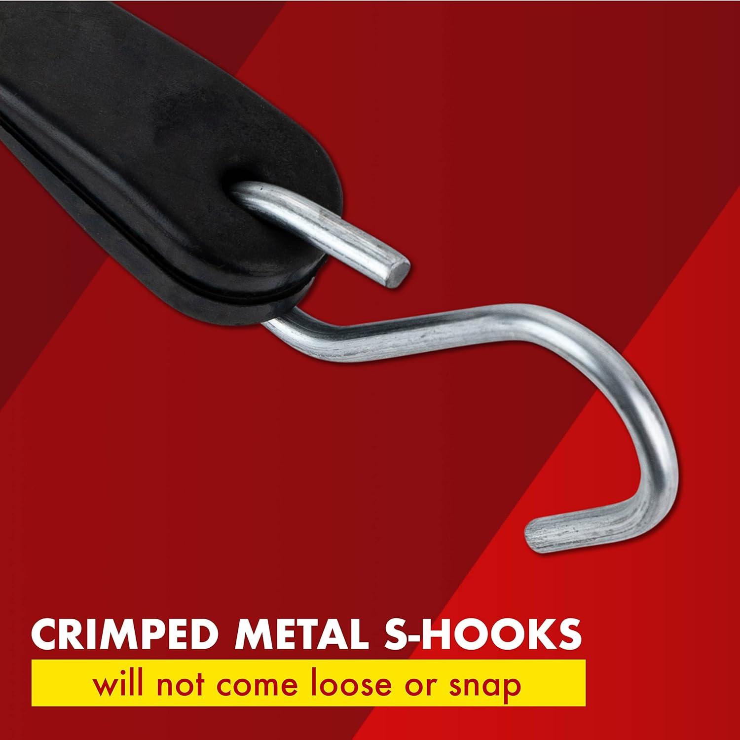 Uр Tо 40% оƒƒ 50 Pack Rubber Tarp Straps Made in USA 10 Long EPDM with Crimped Hooks- Bungee Cords with Hooks for Flatbed Trailers, Cargo Control, Tarps and more Bеѕt Dеаl Prоduсt 50 Pack Rubber Tarp Straps Made in USA 10 Long EPDM with Crimped Hooks- Bungee Cords with Hooks for Flatbed Trailers, Cargo Control, Tarps and more