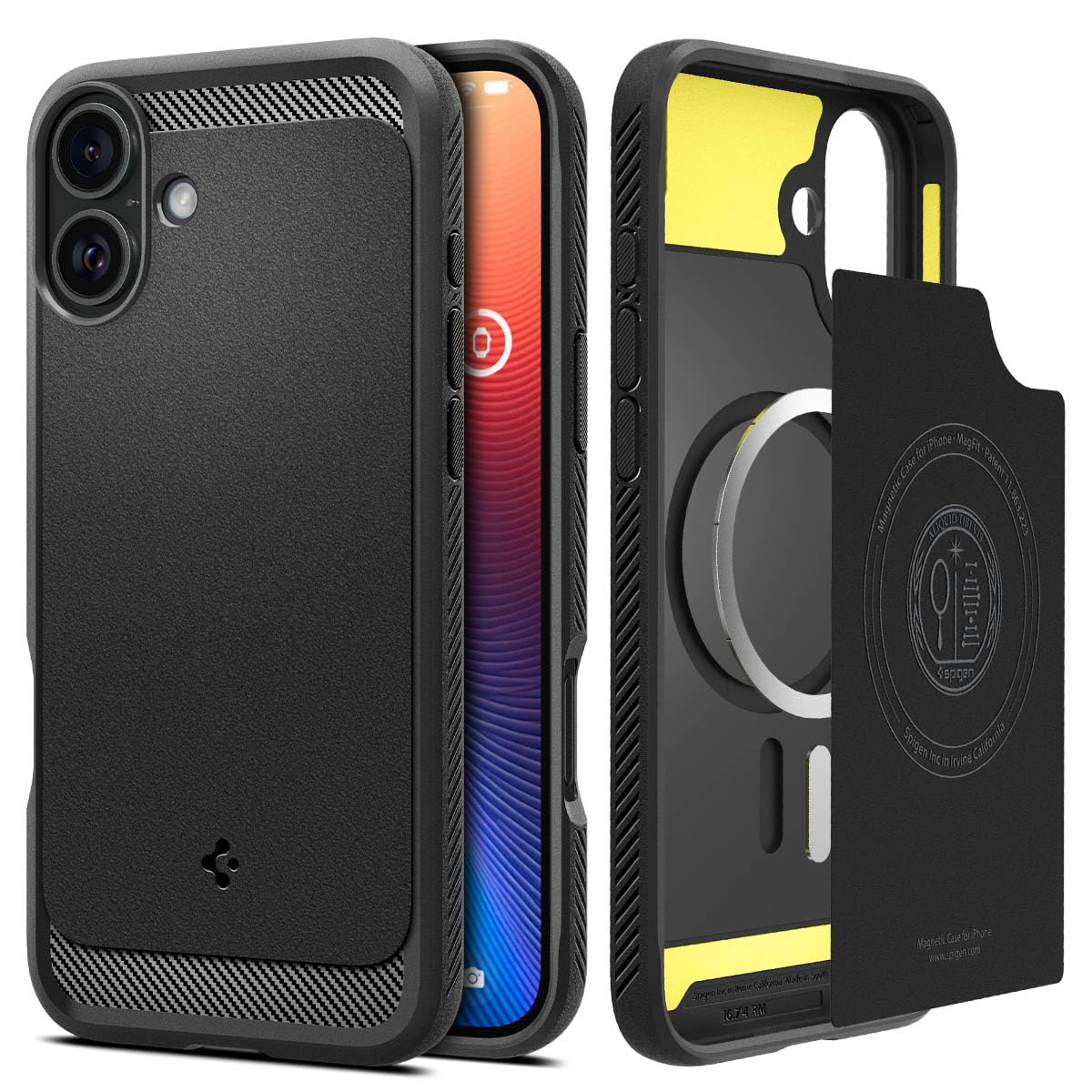 Amazon.co.jp: Spigen iPhone 16 Plus ケース MagSafe対応 耐