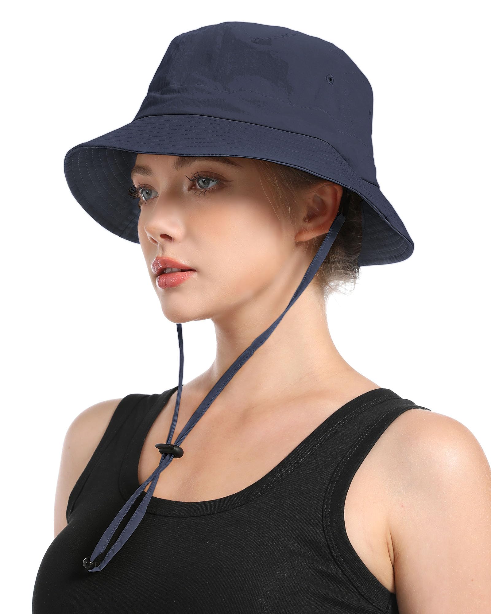 TILUYAMO Waterproof Bucket Hat Outdoor Hat for Women Men UV Protection Sun Hat Packable Fishing Hat