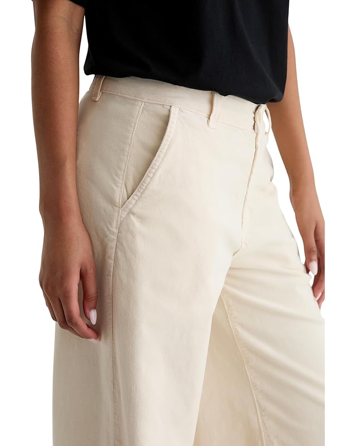 AG Jeans Stella Mid Rise Wide Leg Palazzo Pant In Opal Stone - #3 of 4