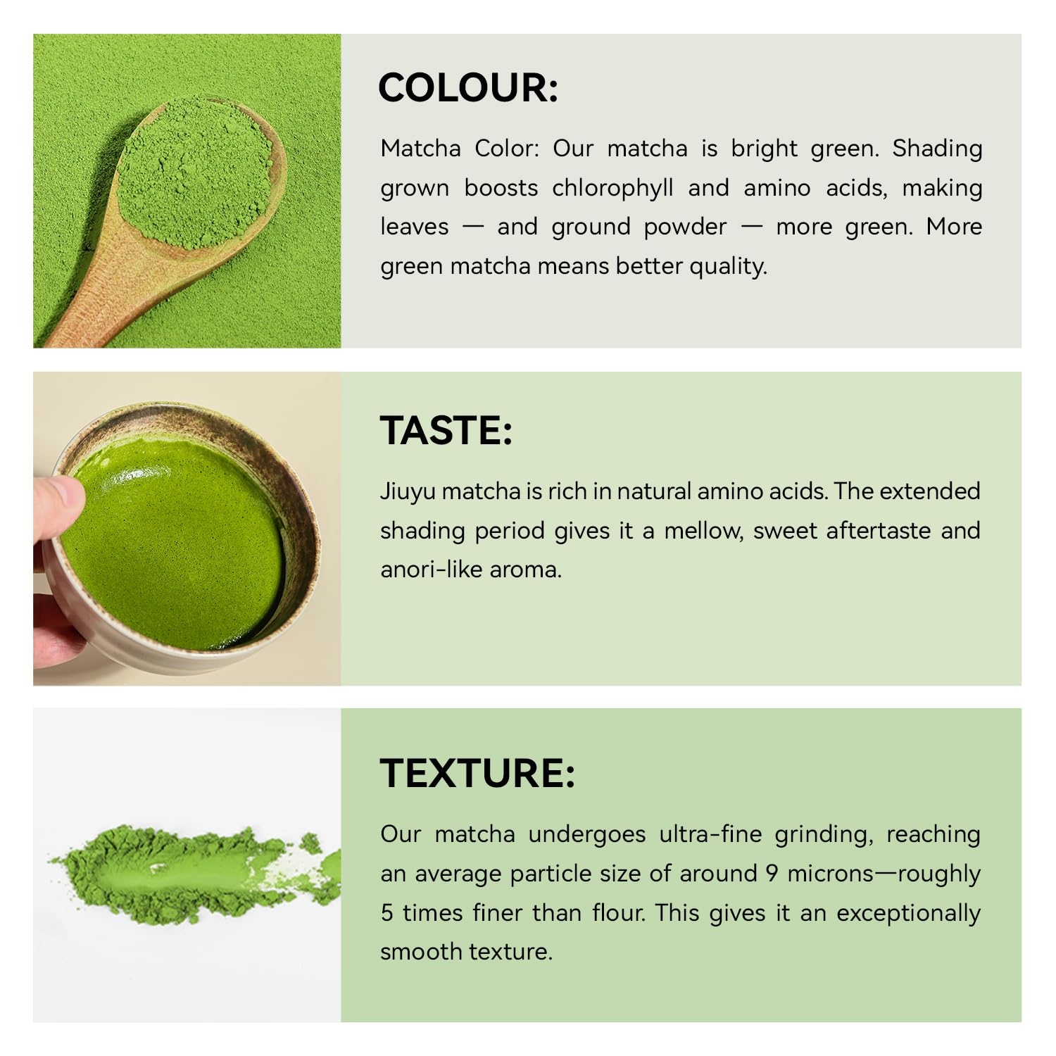 Organic Matcha Green Tea Powder First Harvest Ceremonial Grade 100 Pure Premium Matcha for Drinking and Latte No — view 4