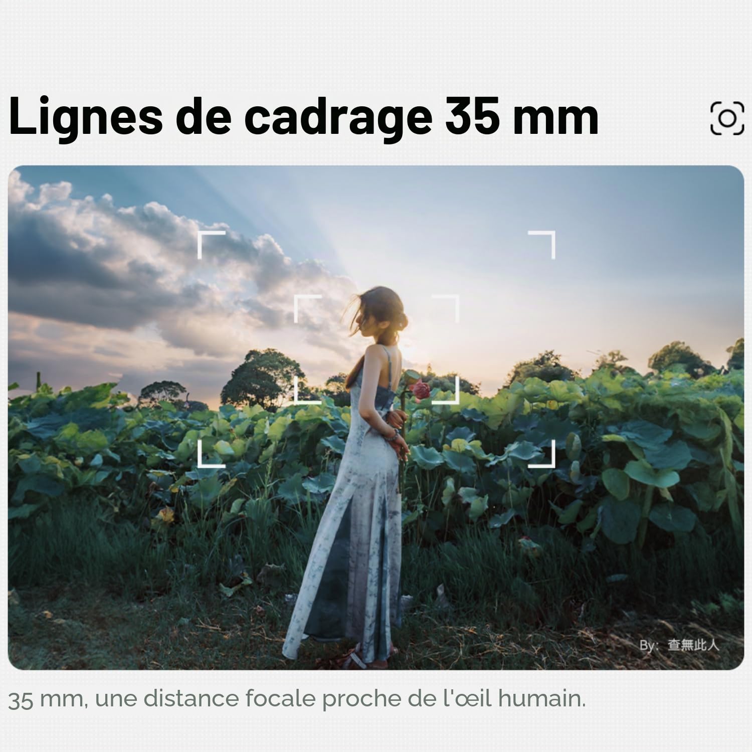 TTARTISAN Viseur optique de 35 mm pour appareil photo externe avec lignes de cadre de 35 mm, verre multicouche, boîtier en aluminium aéronautique, support de sabot flash, viseur léger de 25 g