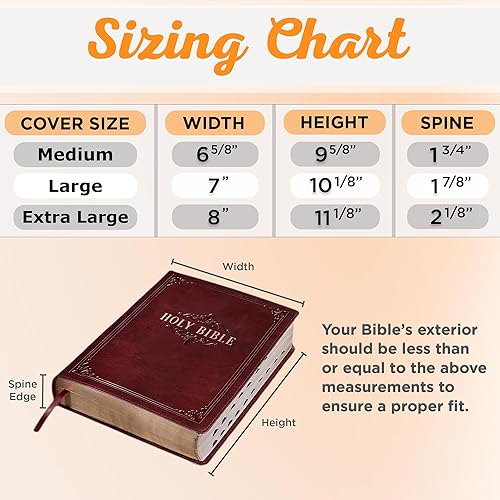 Miniatura 148 de Funda de lona para hombres y mujeres con cremallera para Biblia o libro con asa. Azul marino/Be Still