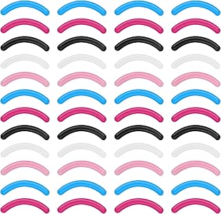 Sibba 50 Pieces Eyelash Curler Pads, Curler Refills Eyelash Refill Pads, Soft Curler Replacement Refills Pads for with Most Eyelash Curlers