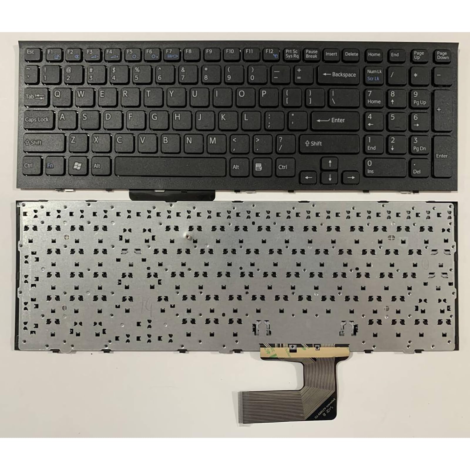 Clavier bloqué Sony VAIO VPCEH ? Solution de remplacement QWERTY US - 7