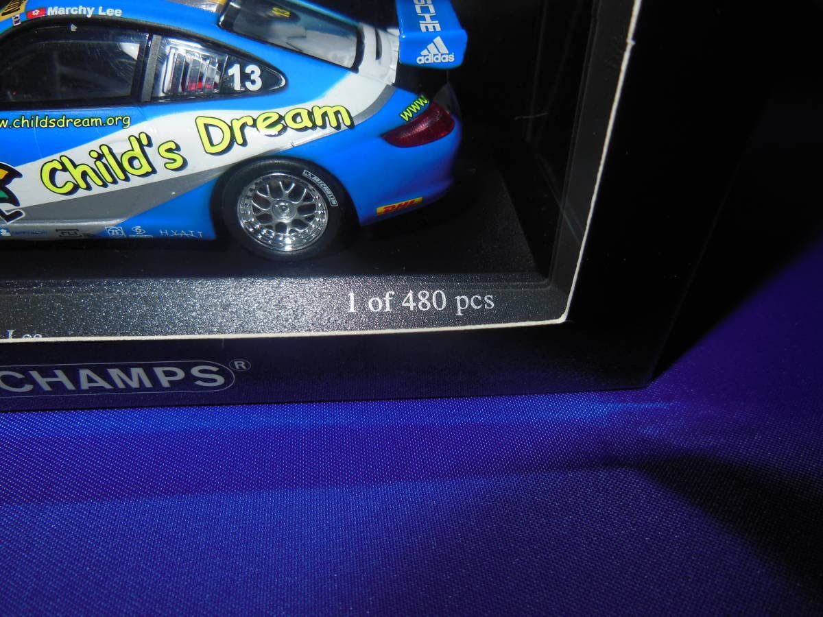 Amazon | 1/43 MINICHAMPS 480個限定 ポルシェ 911 GT3 カレラカップ