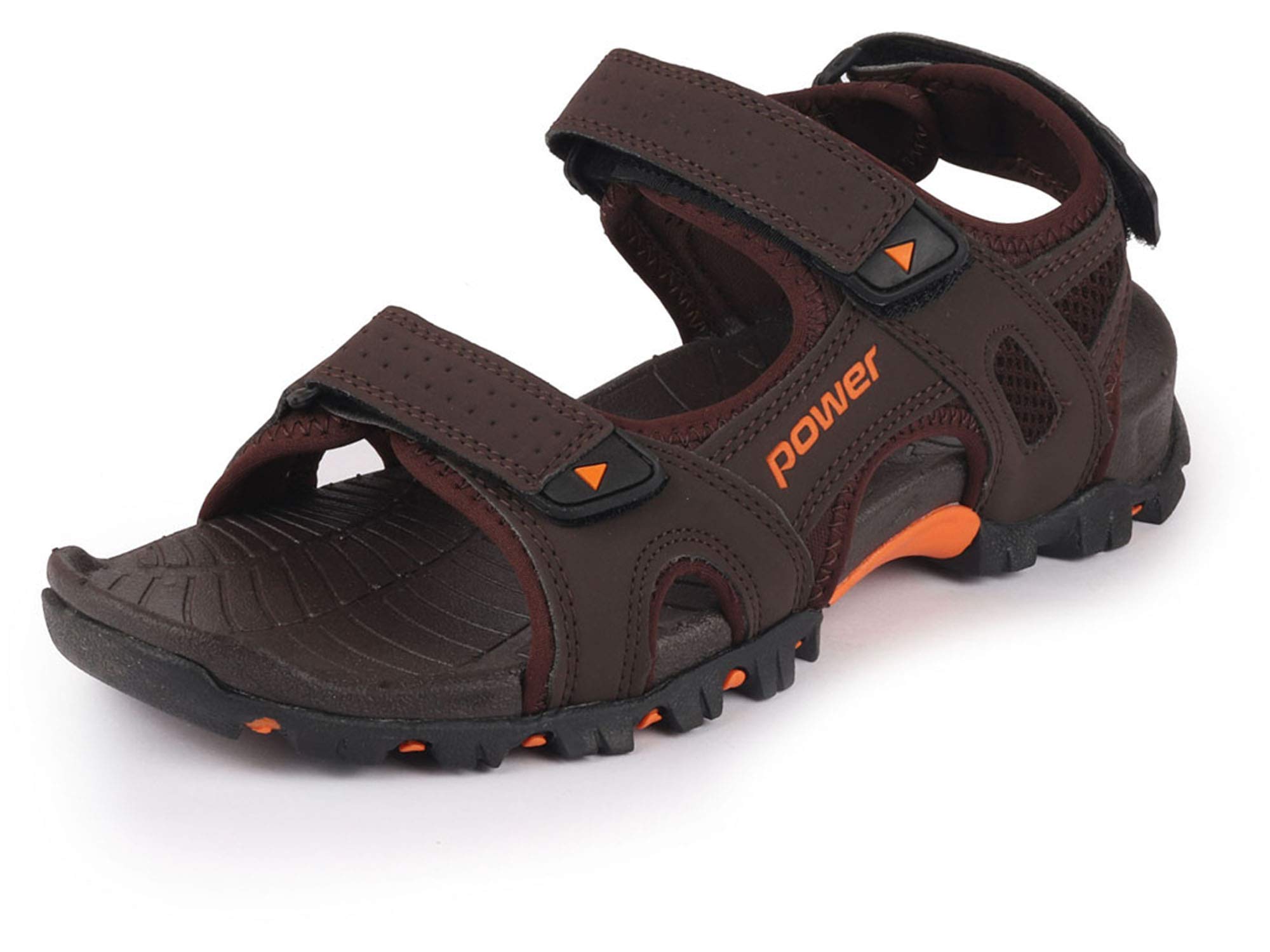 Bata Power Mens 861-4209-41 Brown Hook & Loop Fabric Sandal and Floaters (7 UK) (B08QFY8B5P) Amazon Price History, Amazon Price Tracker