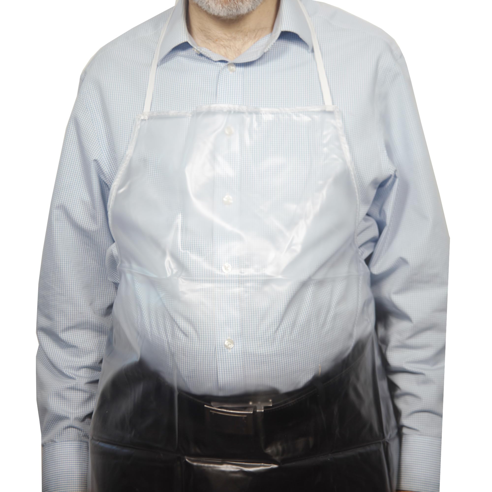 Clear Vinyl Dishwasher Apron/Bib 34