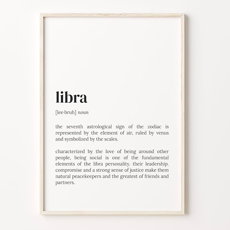 libra rec 暴言 Amazon.com: Libra Definition Print, Dictionary Poster, Quote Wall