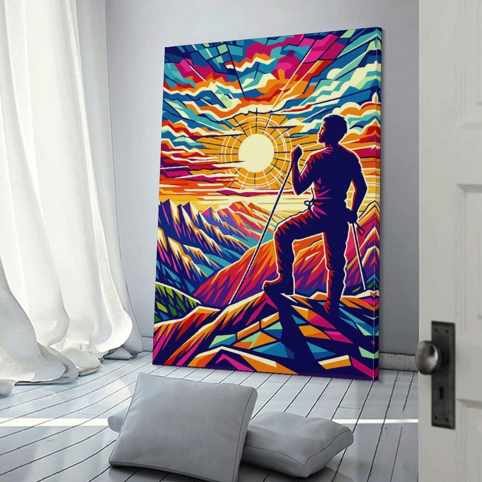 Affiche décorative style pop art POLIUAWS pour grand ensemble de décoration murale - 6