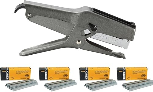Stanley Bostitch B8Heavy Duty Grapas grapadora Gray con 4cajas de 14