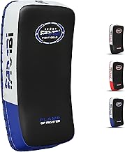 Farabi Sports Boxe Bouclier pour Coaching, Entraînement, Kickboxing Curved Bouclier de Frappe, pao Boxe, Bouclier de Frappe Boxe MMA Muay Thai Kick Pad X 1 Unité Unique