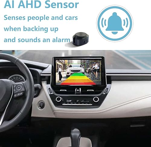 Miniatura 2 de Sensor de alarma AHD cámara de respaldo cámara de visión trasera universal para camioneta camioneta SUV 170 grados ángulo perfecto visión nocturna