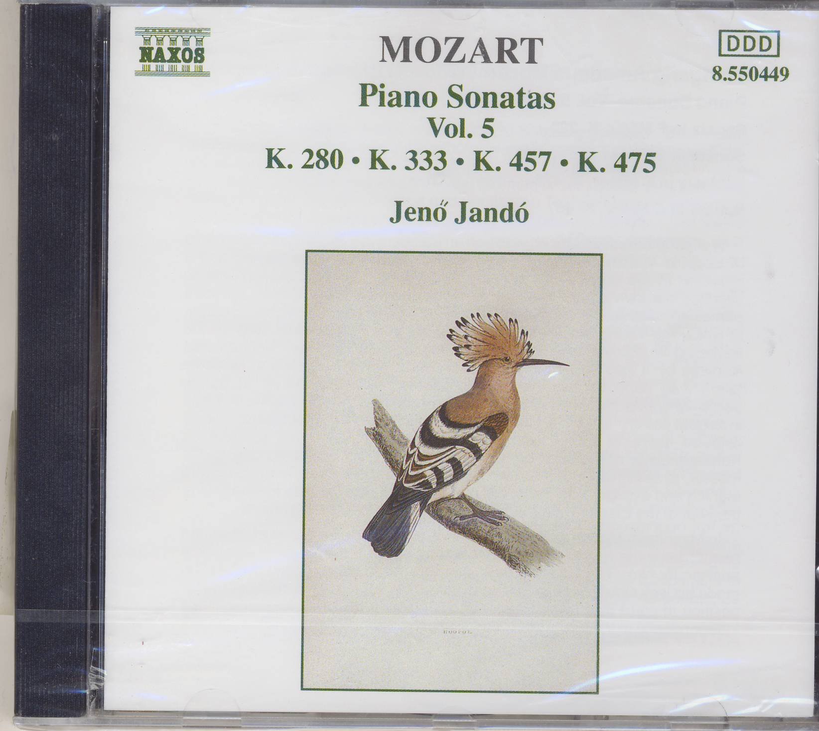 MOZART: Piano Sonatas, K. 280, K. 333, K. 457, and K. 475