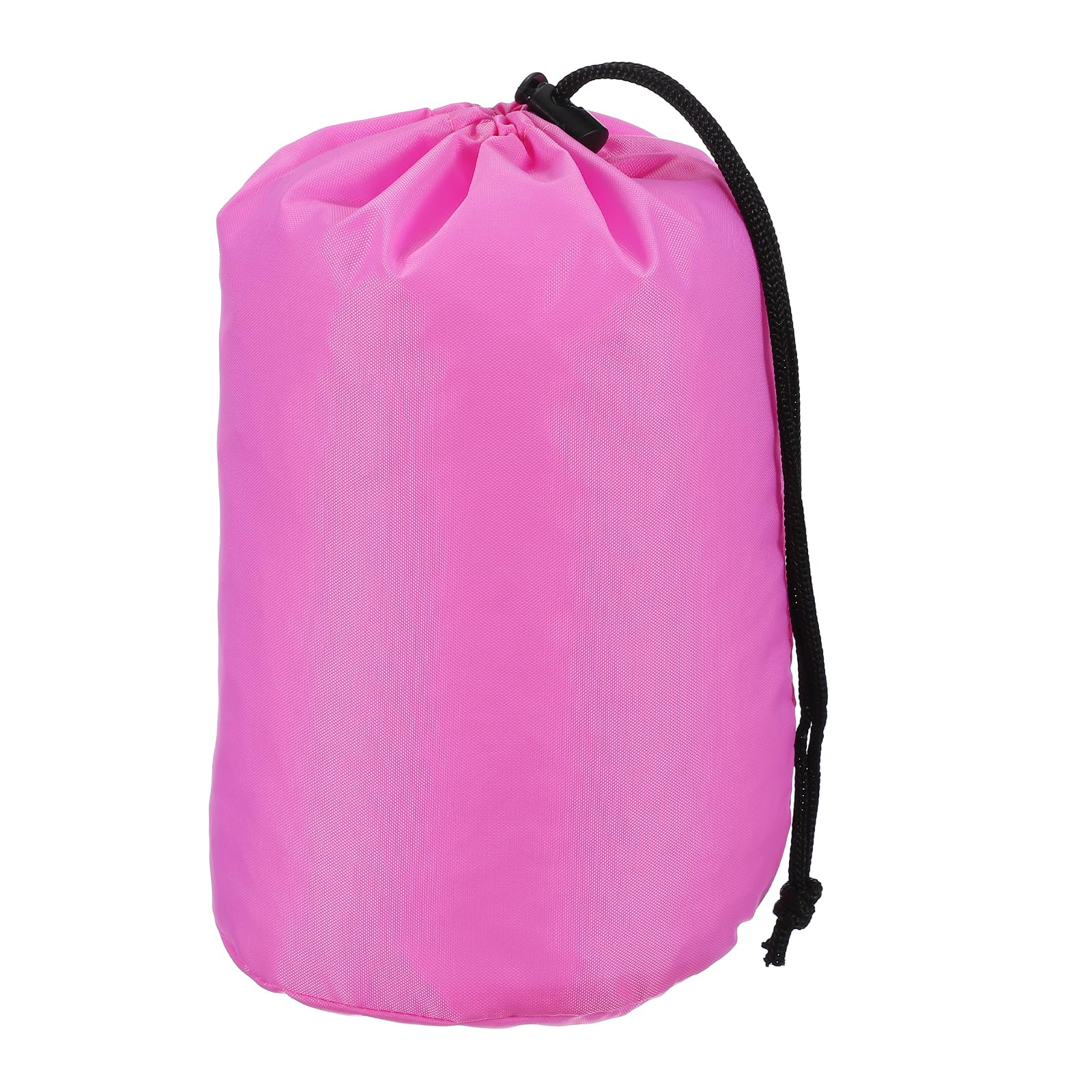 YELARXI Stuff Sack, Waterproof Ditty Bags Storage Sacks Portable Outdoor Ultralight Drawstring Dry Stuff Bag Gear with Toggle 5x10In & 2Pcs & Pink for (Backpacking Camping Traveling)