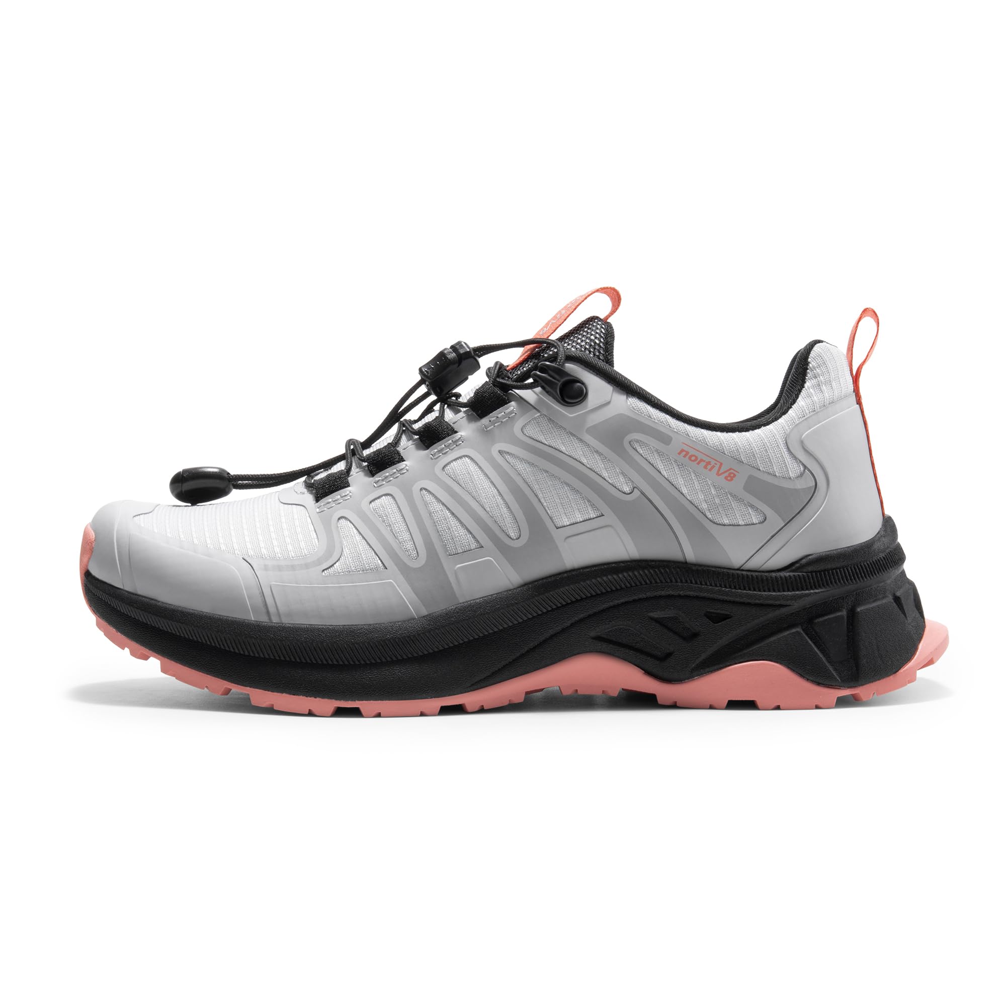 NORTIV 8 Scarpe da Trekking da Donna Stivali da Montagna Trekking Caccia Sneakers Antiscivolo Leggero Esterno Traspirante Leggero