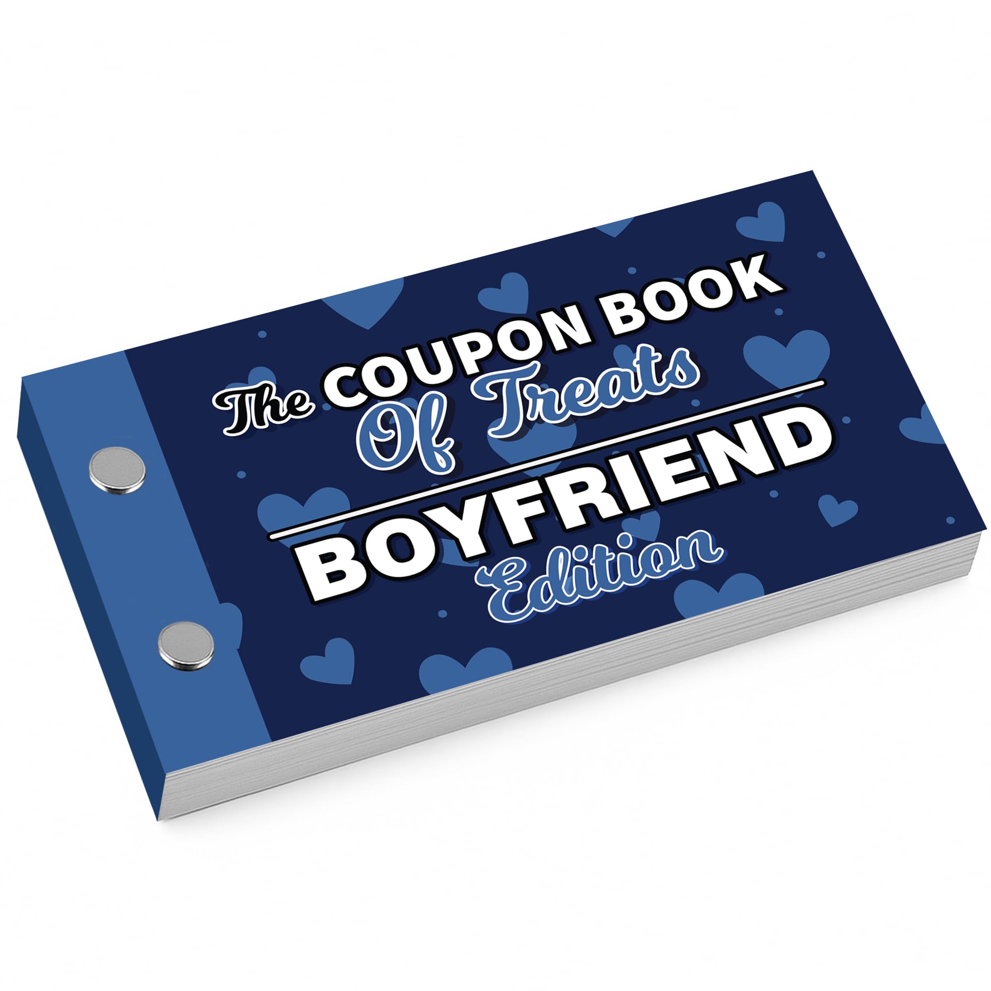 RED OCEAN Boyfriend Coupon Book, Novelty Gift For Him, Couples Christmas Stocking Filler, Anniversary Birthday Gift For Boyfriend, Gift From Girlfriend, Fun Coupon Booklet For Partner