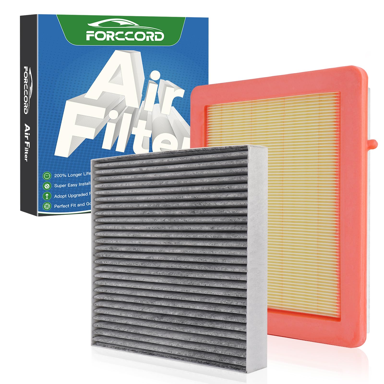 Cabin &amp; Engine Air Filter Kit for Buick Envision 2016-2020 (2.0L L4)