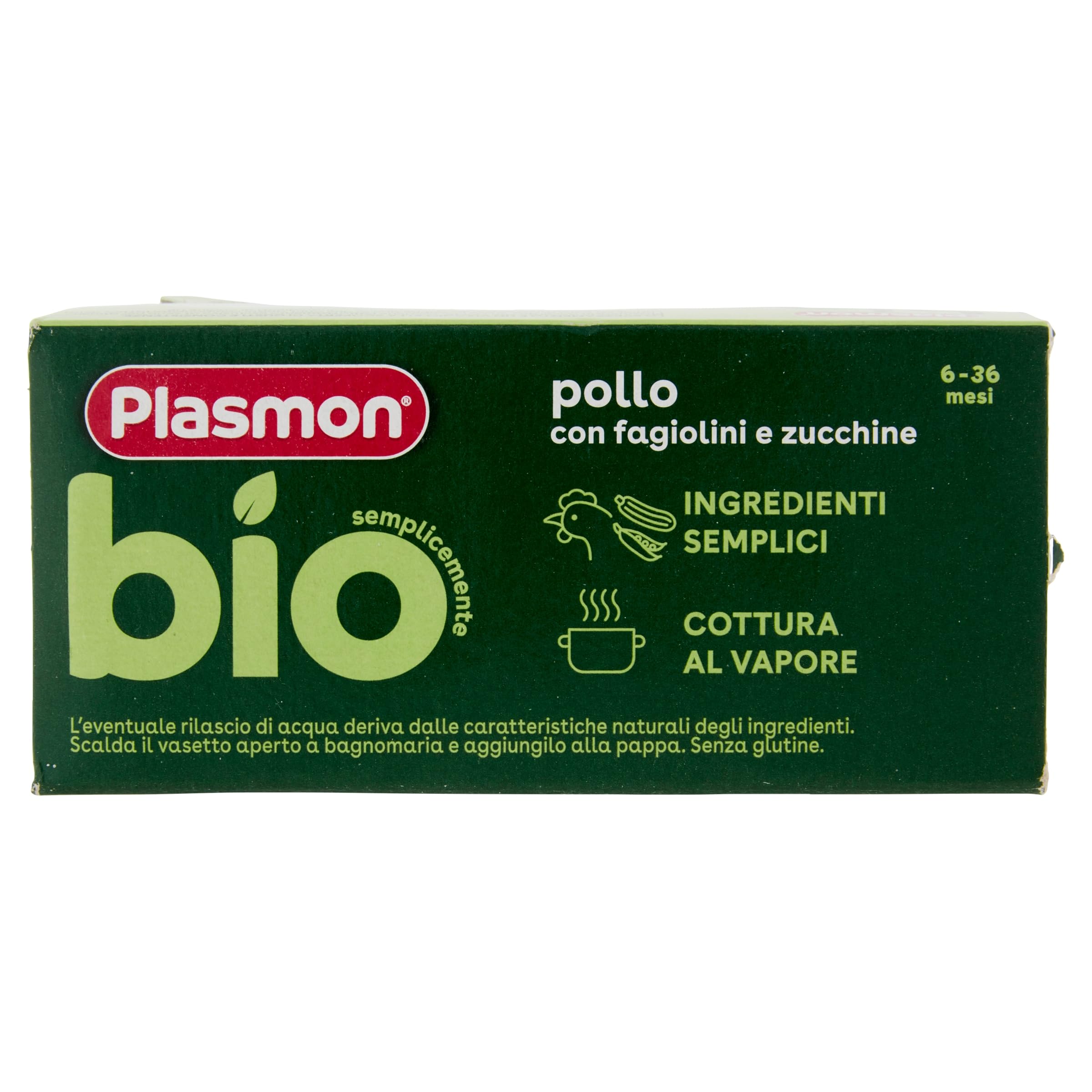 Plasmon BIO Omogeneizzato Pollo 2X80g (12 Confezioni)