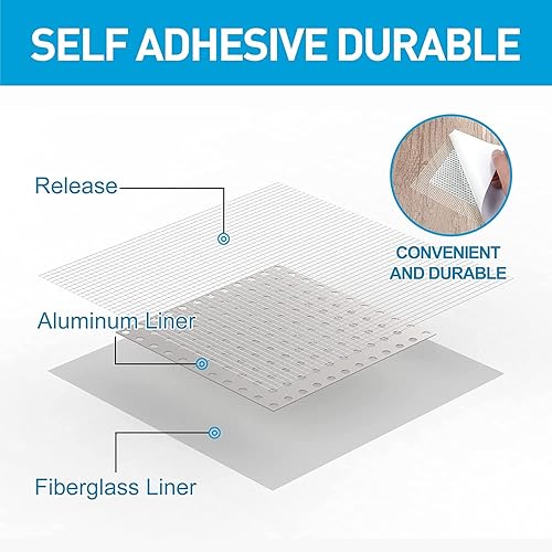 Miniatura 6 de BONCART Spackle - Kit de reparación de pared, kit de parches de reparación de paneles de yeso, masilla de agente de reparación de pared, yeso de