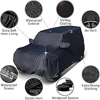 Vista 130 de iCarCover Funda Premium para Automóvil para 1938-1941 Cadillac 60 Special, Resistente al Agua, para Todo Tipo de Clima, Personalizada, Ajuste