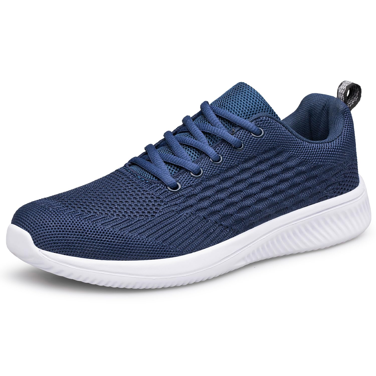 AMANSSE Men's Walking Shoes Non Slip Running Sneakers Lightweight Breathable Tennis Shoes Workout Athletic Sneakers