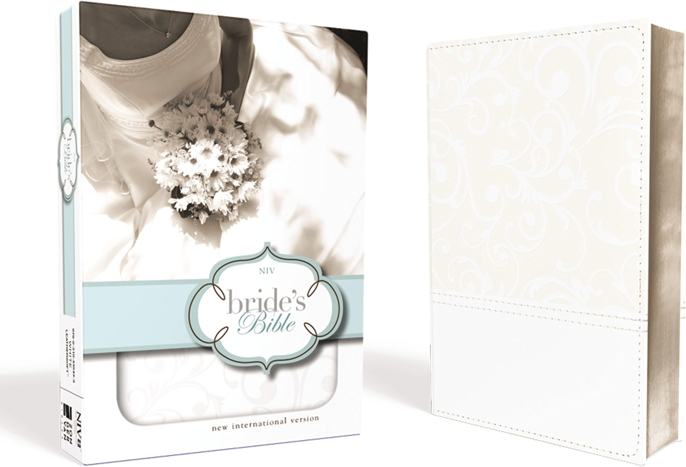 NIV, Bride's Bible, Leathersoft, White, Red Letter Edition