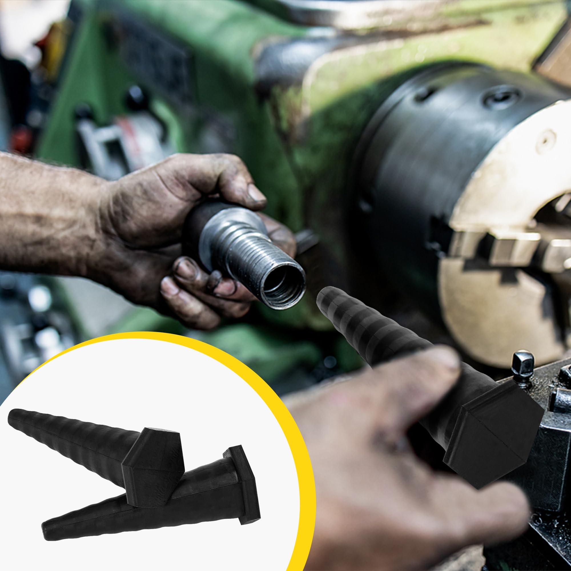 Hydrauliköl-Servicestopfen, 3 Größen, Universal-Hydraulik-Gummistopfen, Hydraulikschlauchstopfen für Bewässerung, Ölleitungen, Schlauch, 2 x groß, 6 x mittel und 14 x klein, 22 Stück