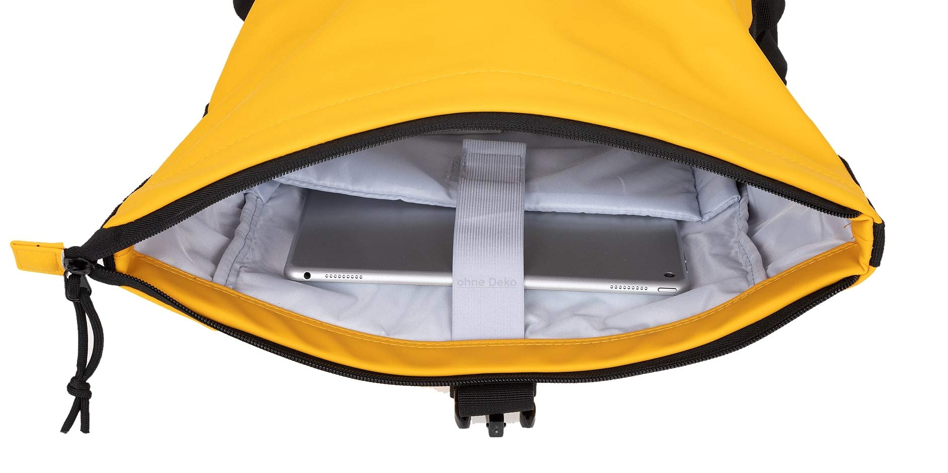 Elephant Rucksack Herren Plane Time Bag Kurierrucksack Roll-Top Fahrradrucksack Sport Fitness Damen 23 Liter A4 12821 + Flasche
