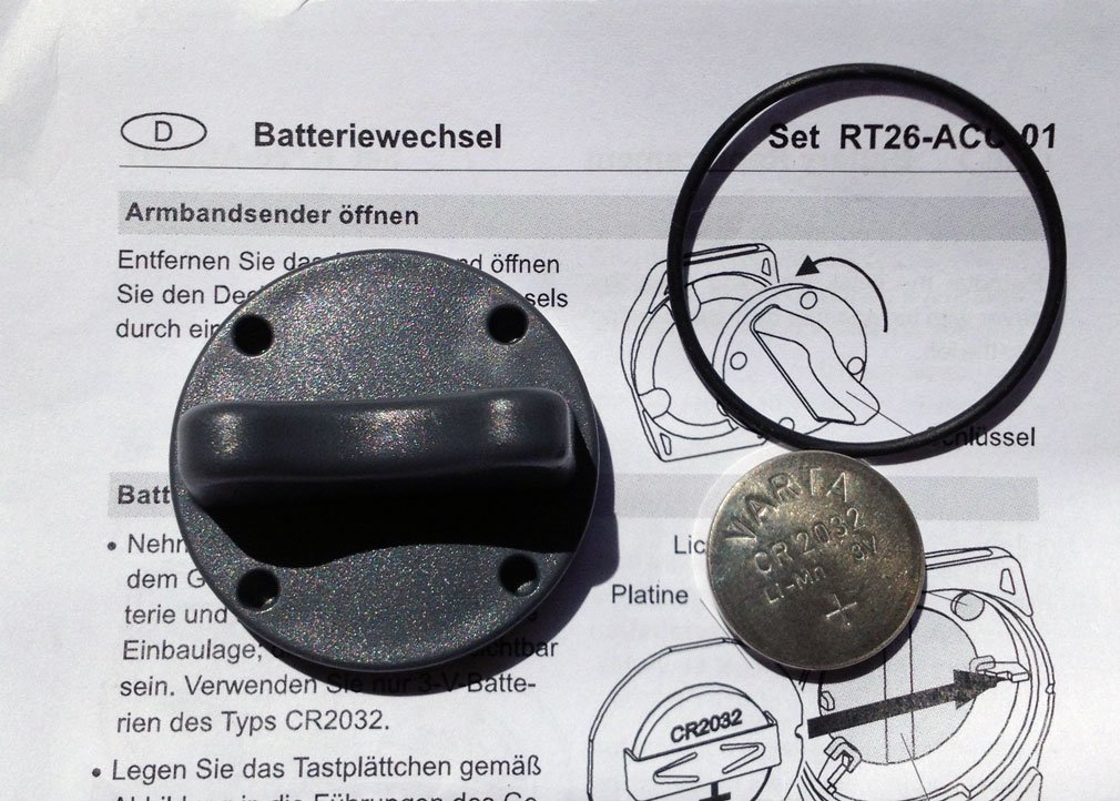 ELDAT RS10E mit Batterie-Wechselset: Hausnotruf ohne Quittierungsfunktion mit Notrufarmband für die häusliche Pflege, Notrufsystem mit Notruf Armband, Notrufknopf für Senioren