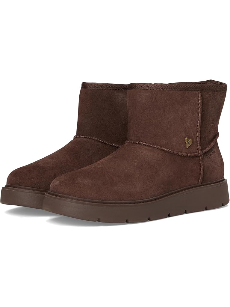 Brown SKECHERS Keepsakes Cozy - Cozy Shorty Hands Free Slip-ins