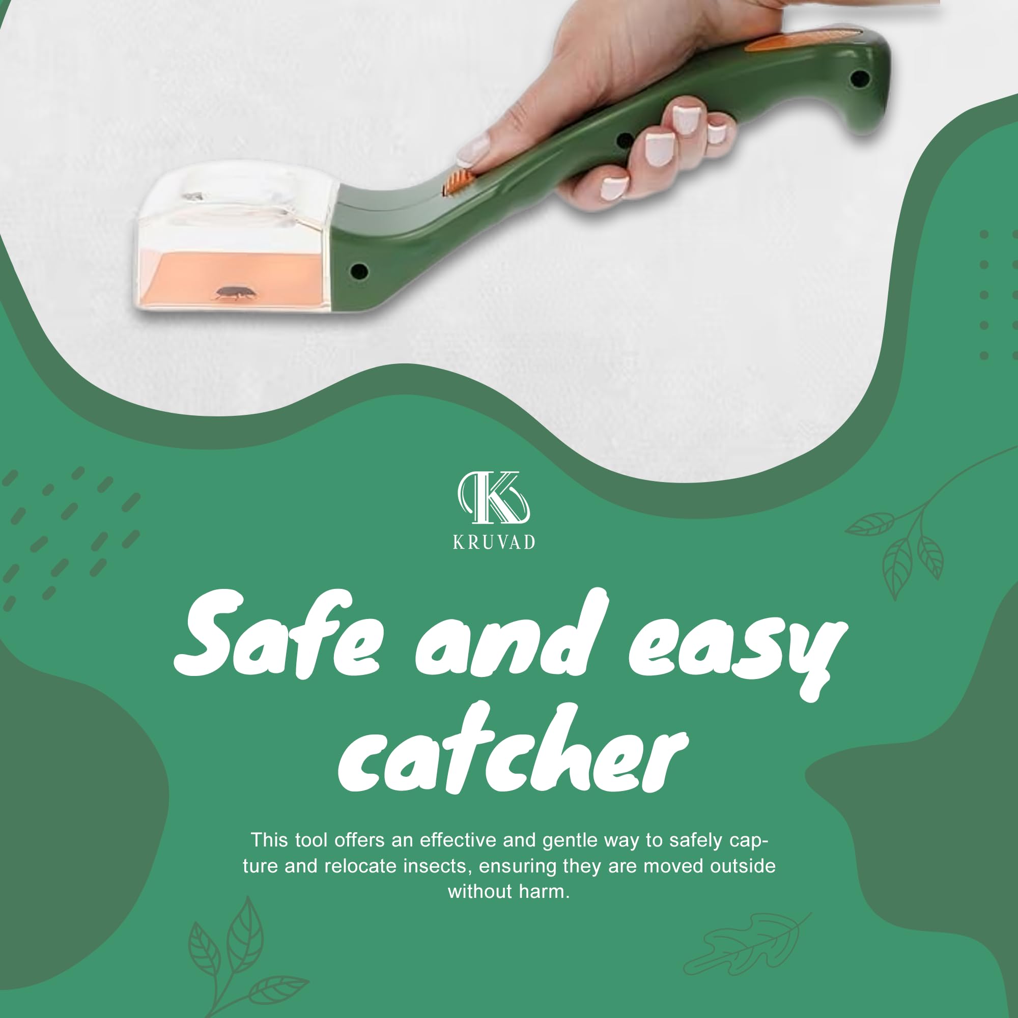 Bug Catcher Tool Insect Catcher cage Nature Exploration Toy for Kids Critter Keeper, Insect Catcher Magnifying Glass for Outdoor Adventures Quick-Release Bug Catching (32x7x7 CM) Tool — Amazon image 7