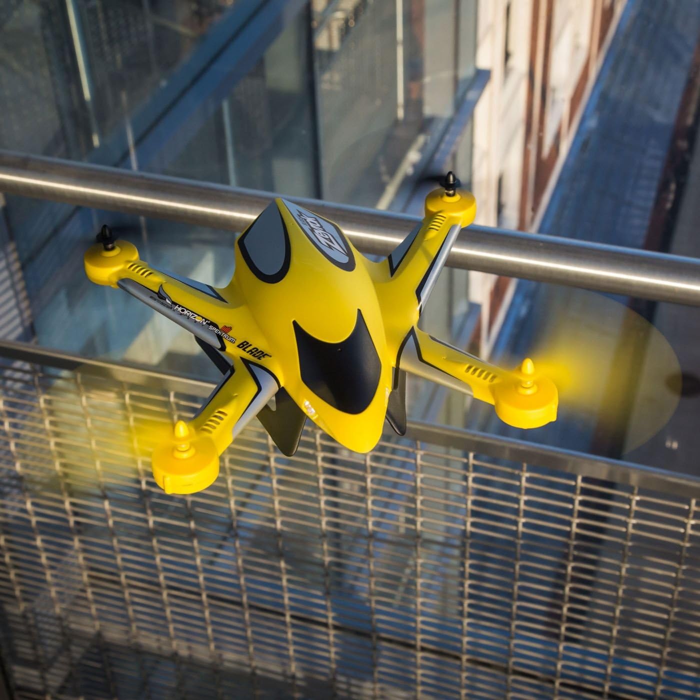 Blade Zeyrok BNF RC Quadcopter (Transmitter Not Included), Yellow