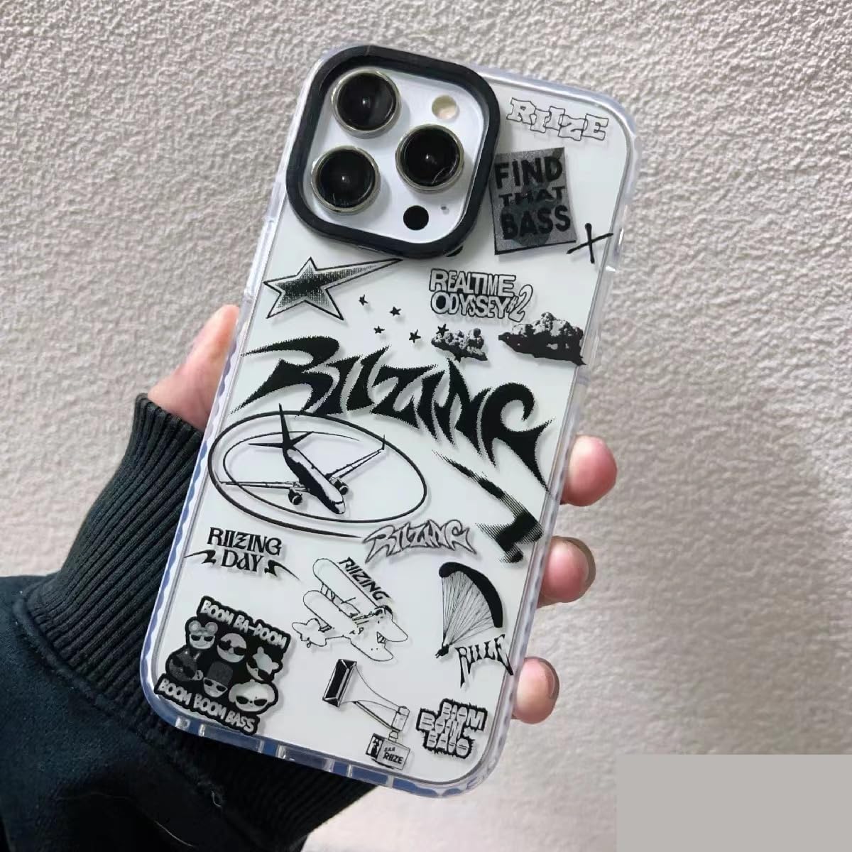 Amazon.co.jp: K-POP ライズ RIIZE スマホケース iPhone用 携帯ケース