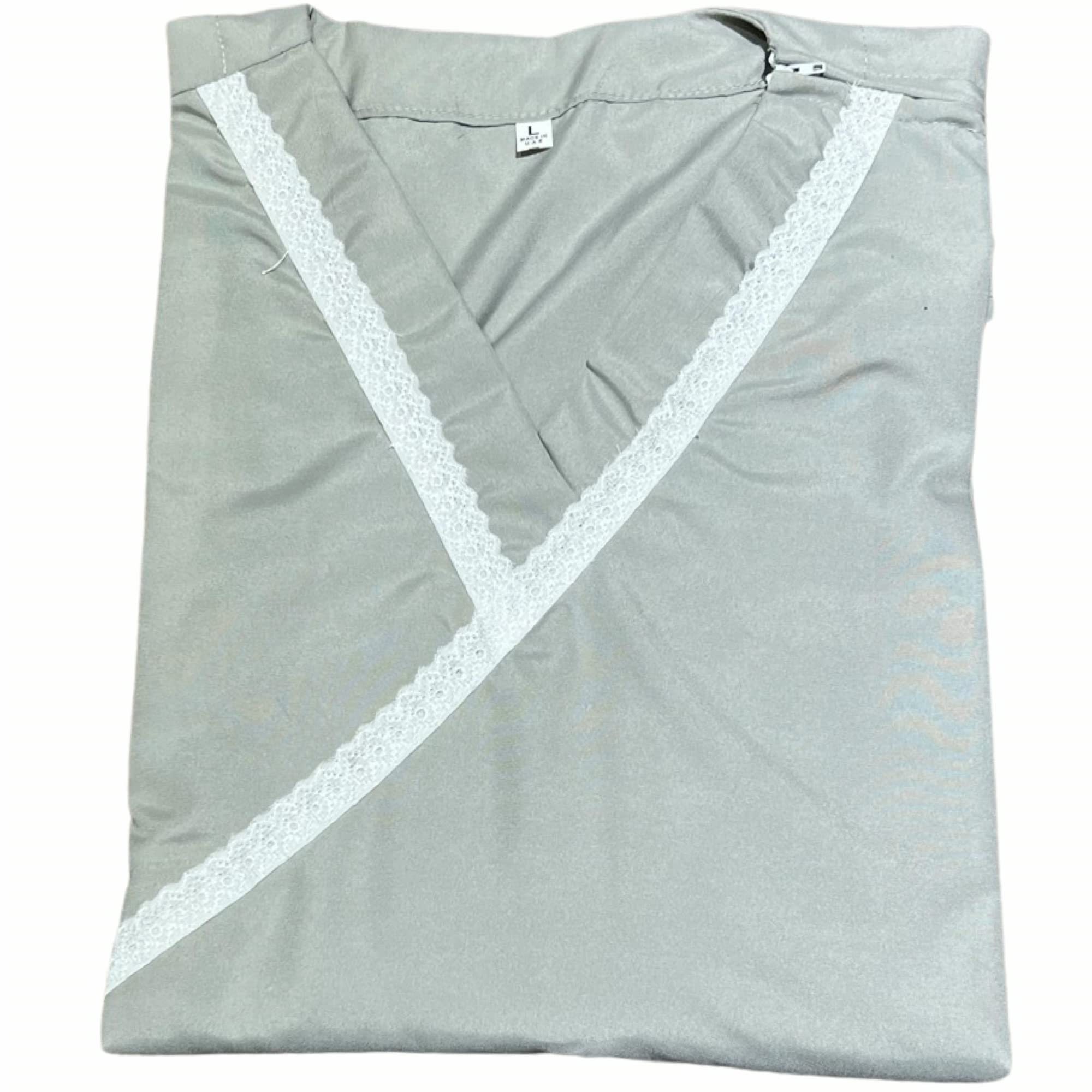 GenericBeautiful Maid/Nanny Uniform Set 100% soft Cotton with lace - Comfortable housemaid uniform