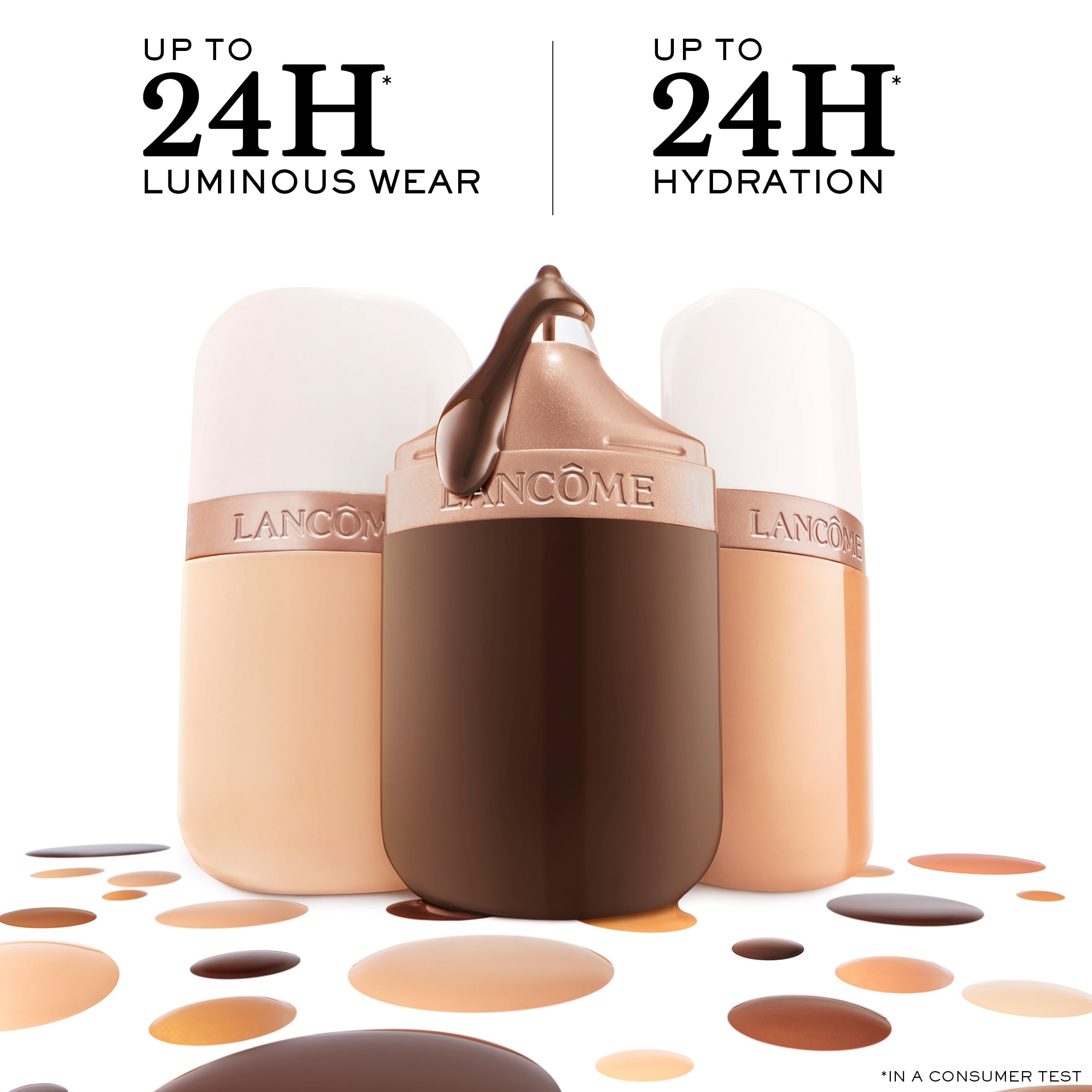 Lancôme Skin Idôle 3+ Serum Supertint, getöntes Glow-Serum mit Hyaluronsäure, leichte, aufbaubare Deckkraft, bis zu 24 Stunden Halt, 58C, 30ml