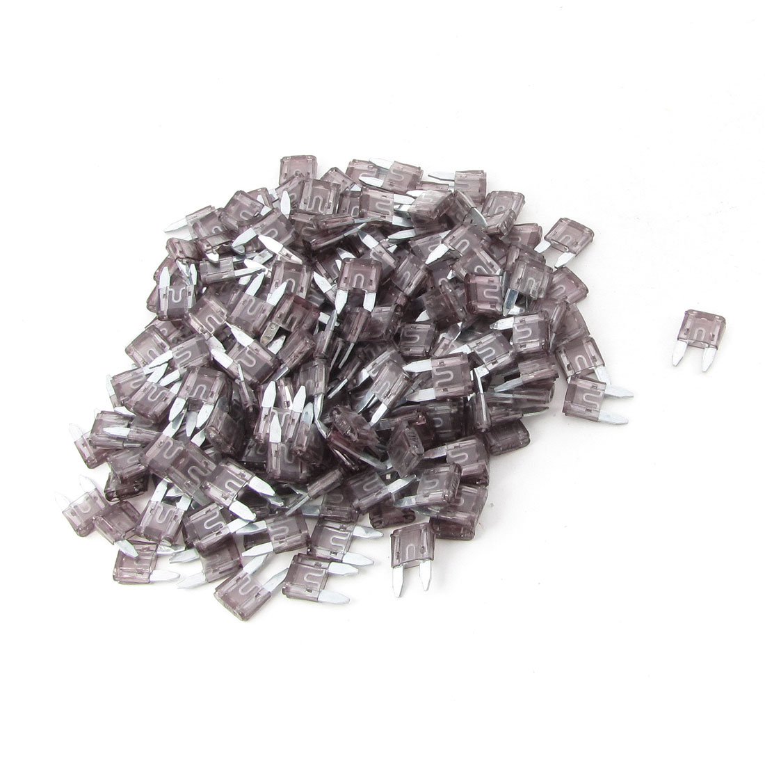 Fusible à lame de voiture 40A gris pâle en lot de 200 pièces pour circuit auto