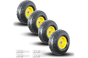 4-Pack 10" Premium Power Wheels Replacement Wheels