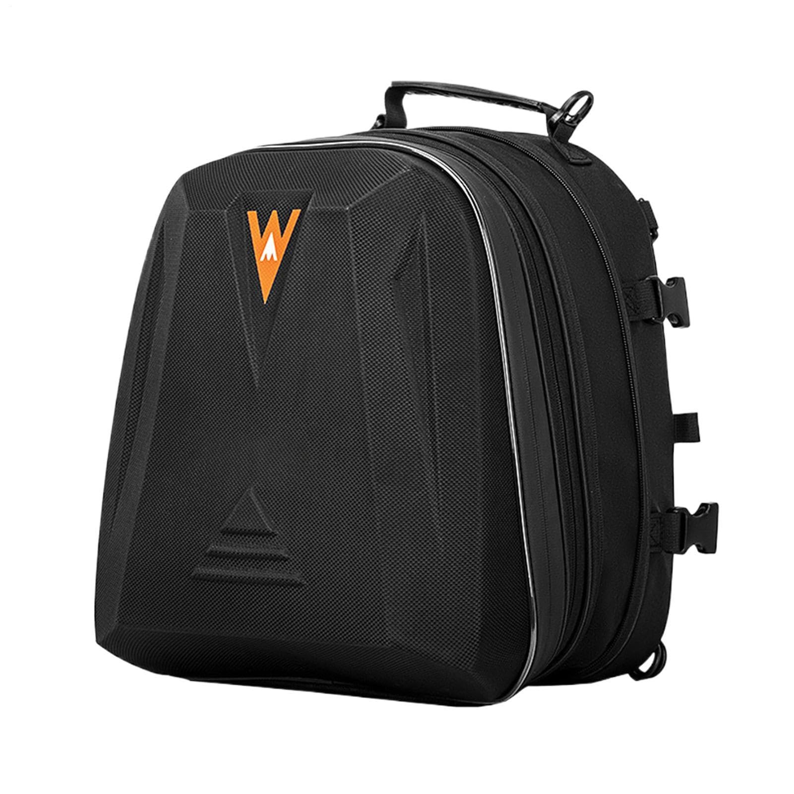 Bolsa trasera para motocicleta impermeable extensible 20-28L para viajes 6
