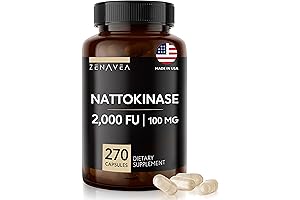 Ultra-Pure Nattokinase Supplement - Unleash Your Body's Inner Healing Power with 2000 FU per Capsule