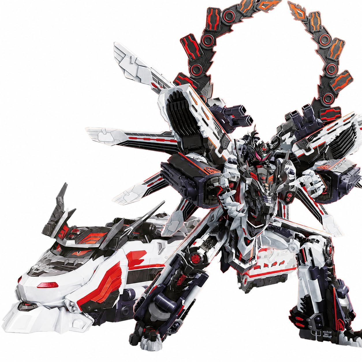SAMG Metal Cardbot W Tyrant Zero Transforming Action Figure Premium Mecha Model for Collectors