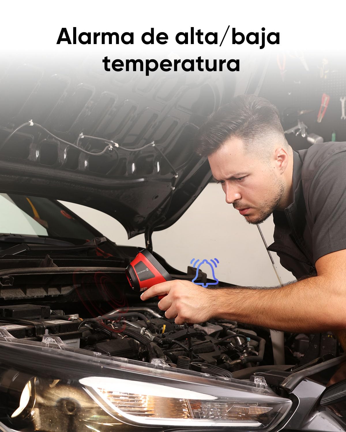 Camara Termica HIKMICRO D01, 240x240 SuperIR, 96x96 IR | 11h de duración con batería de 3350mAh, 4GB, video, IP54, herramientas para el hogar, HVAC y eléctricas