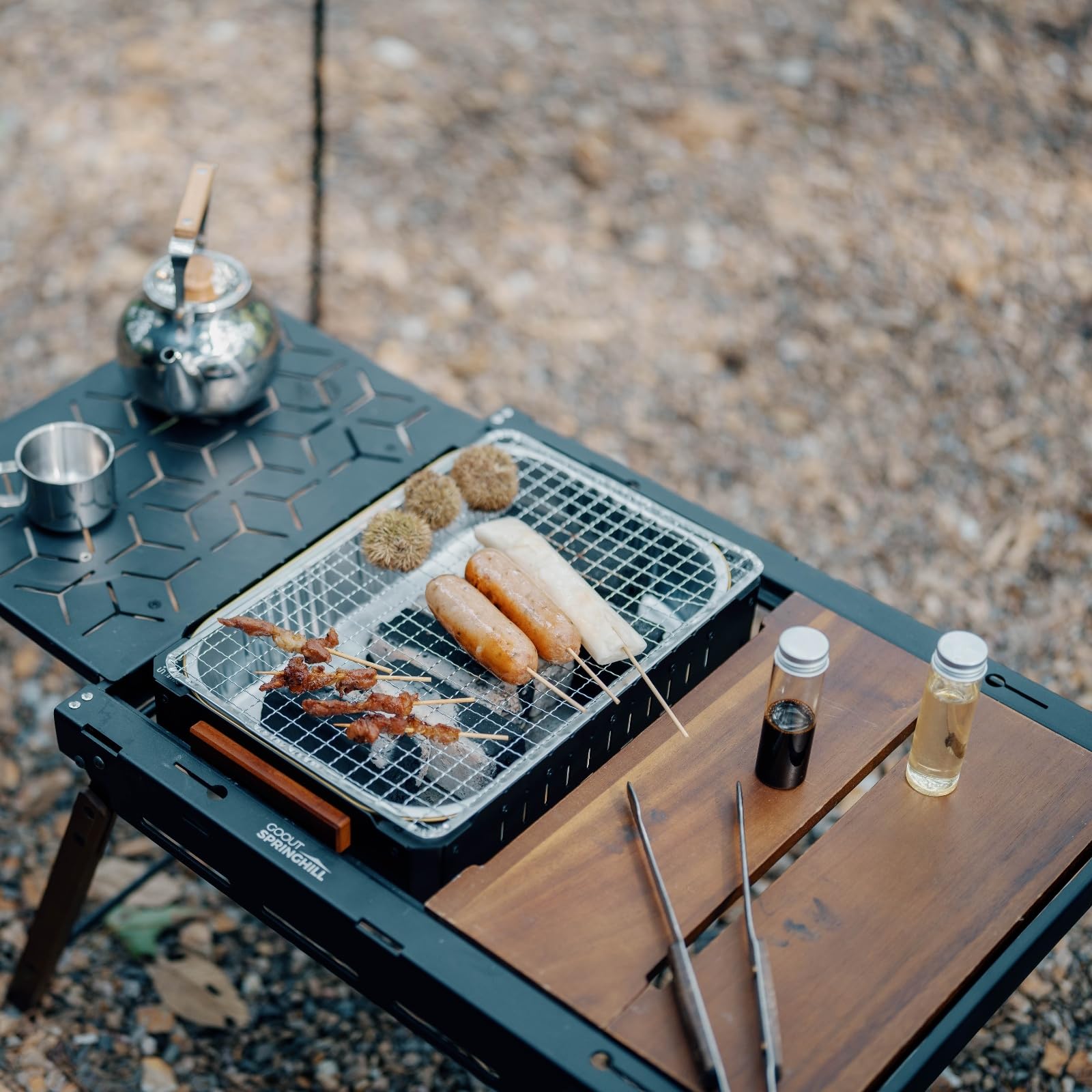 Amazon | Springhill バーベキュー コンロ バーベキューグリル bbq