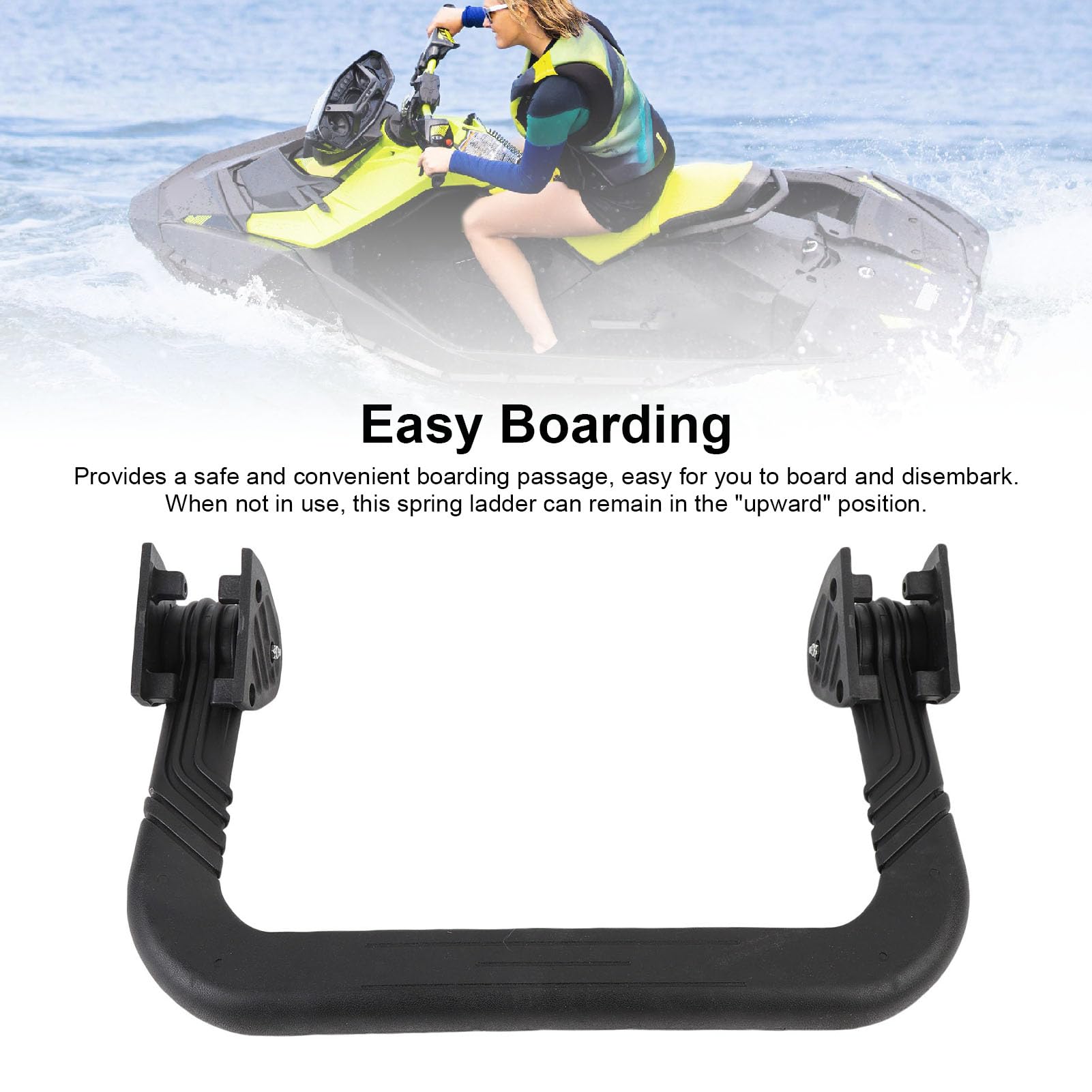 Asixxsix Gradino per scaletta di imbarco, gradino per imbarcazioni reimbarcare a molla OEM 295100869, 295100747, SeaDoo GTR GTR X GTS RXP X RXT X Wake PRO 2018 e successivi
