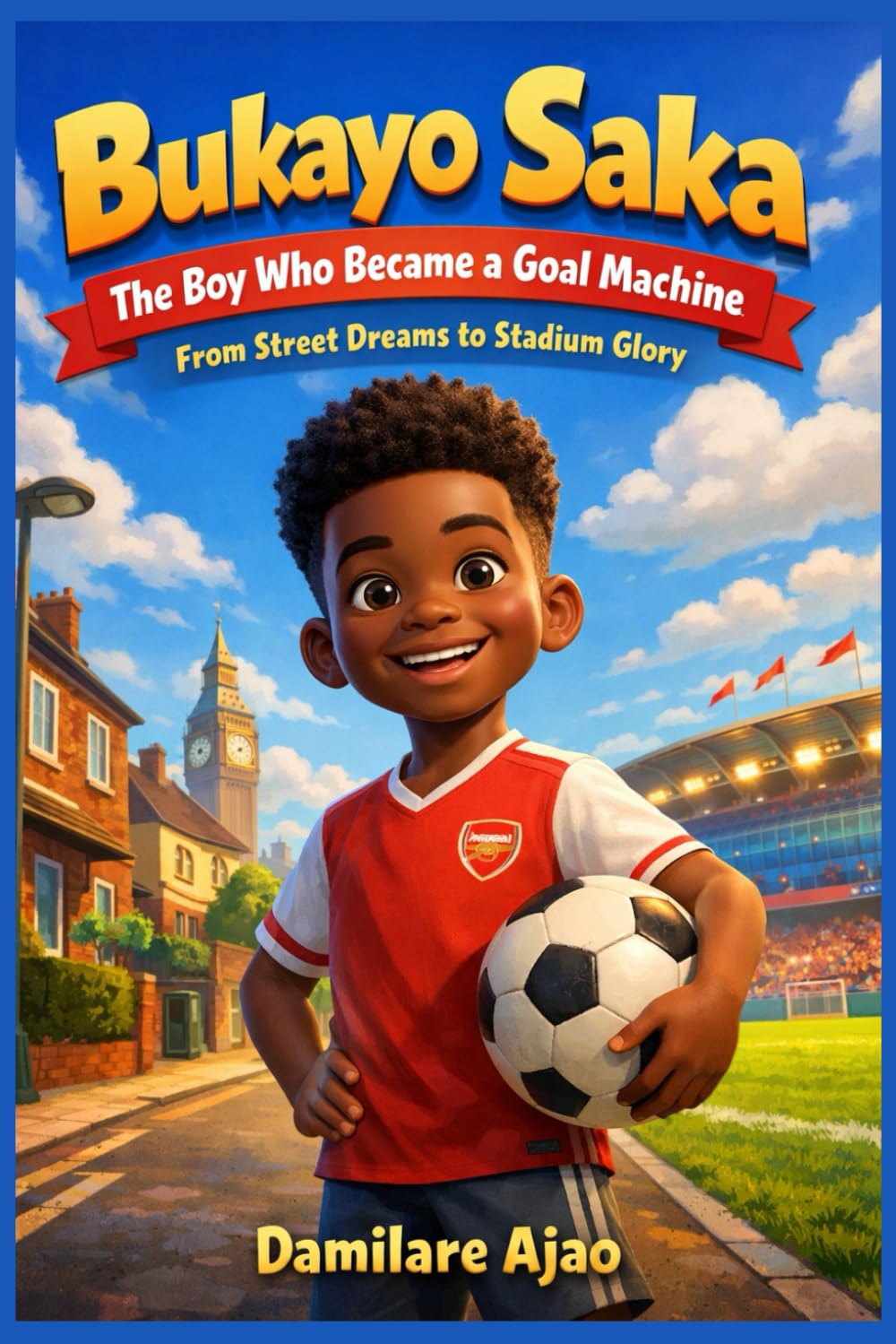 Bukayo Saka The Boy Who Became a Goal Machine: From Street Dreams to Stadium Glory