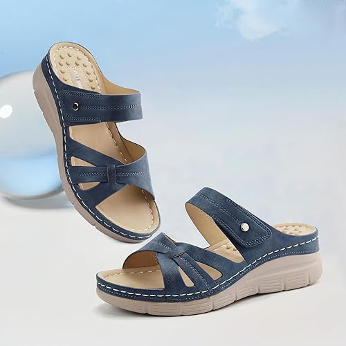 Miniatura 8 de Ortho+rest Sandalias ortopédicas cómodas para mujer, sandalias ortopédicas para caminar con soporte de arco
