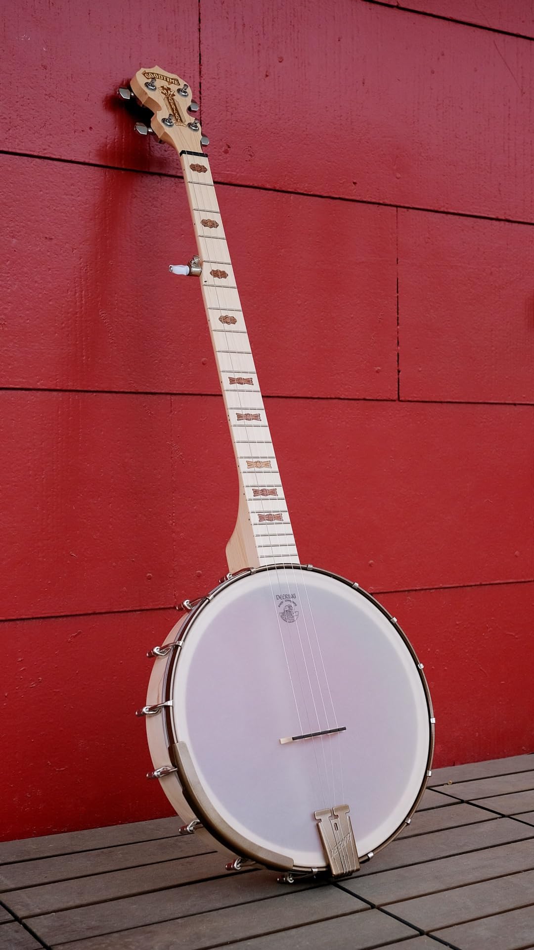 Deering Goodtime Deco Americana Openback Banjo 30.5 cm Clawhammer